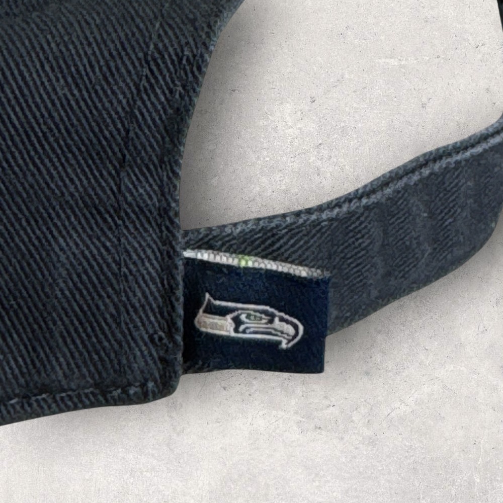 '47 Seattle Seahawks Hat Women's OSFA Black Neon Script Adjustable - Picture 8 of 11